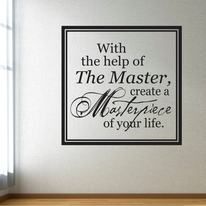 With the help of The Master