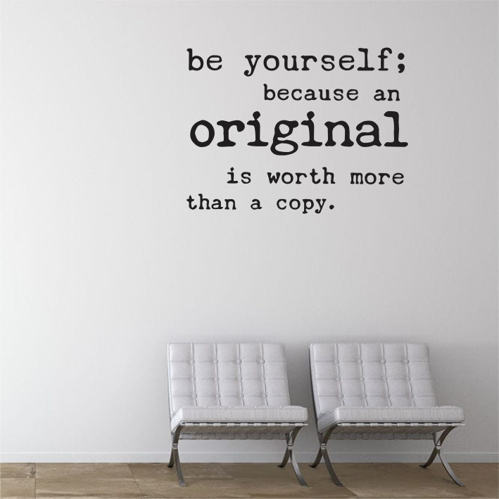 Be yourself A0345