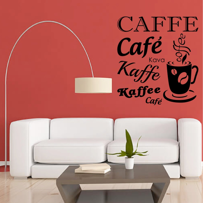 Stenska nalepka Coffee A0900