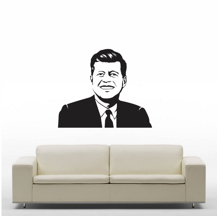 Stenska nalepka John F. Kennedy C0081