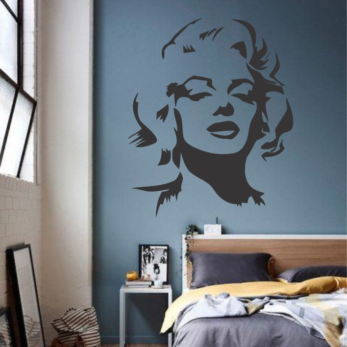 Stenska nalepka Marilyn Monroe C0221