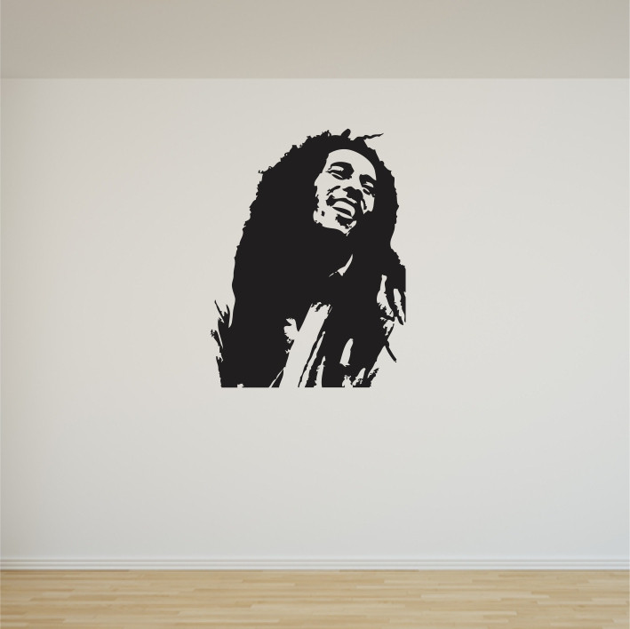 Stenska nalepka Bob Marley C0070