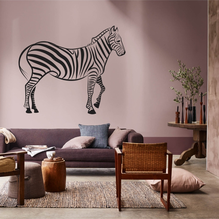 Stenska nalepka Zebra E0169