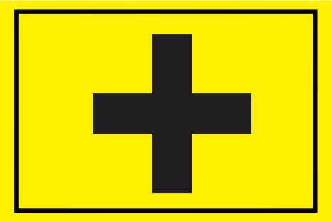 Elektro znak +