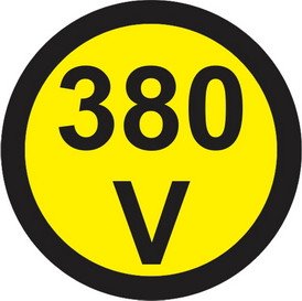 Elektro znak 380V
