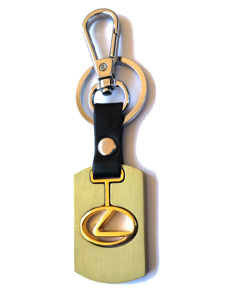 Obesek za ključe Lexus - zlat