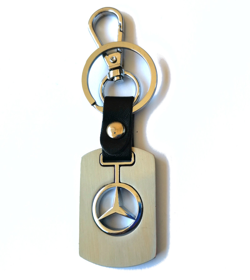 Obesek za ključe Mercedes-Benz - srebrn