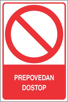 Prepovedan dostop