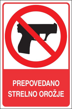 Prepovedano strelno orožje