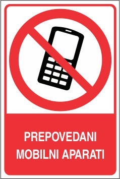 Prepovedani mobilni aparati