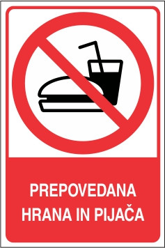 Prepovedana hrana in pijača