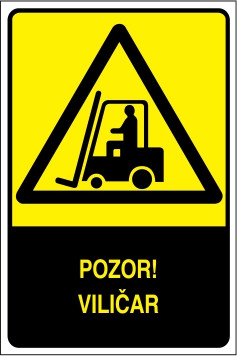 Pozor! Viličar