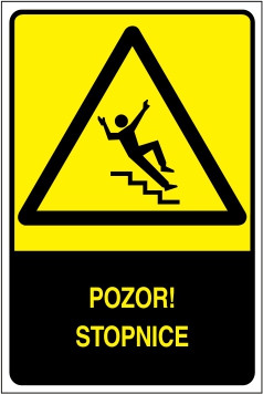 Pozor! Stopnice