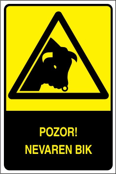 Pozor! Nevaren bik