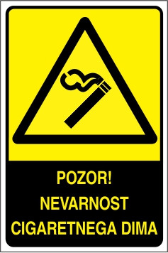 Pozor! Nevarnost cigaretnega dima