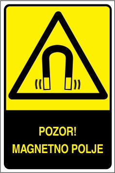 Pozor! Magnetno polje