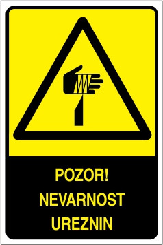 Pozor! Nevarnost ureznin