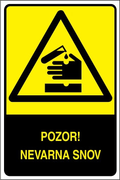 Pozor! Nevarna snov