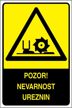 Pozor! Nevarnost ureznin