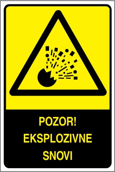 Pozor! Eksplozivne snovi