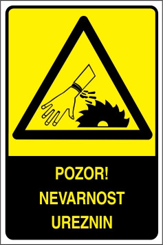 Pozor! Nevarnost ureznin