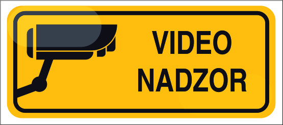 Varovano z video nadzorom