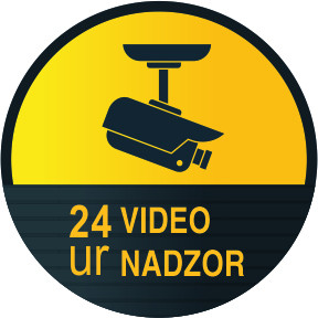 Varovano z video nadzorom