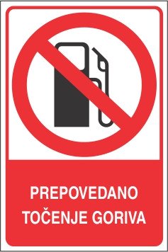 Prepovedano točenje goriva
