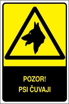 Pozor! Psi čuvaji