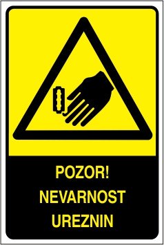 Pozor! Nevarnost ureznin