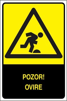 Pozor! Ovire
