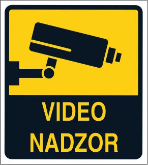 Varovano z video nadzorom