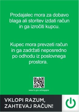 Opozorilo, Vklopi razum, zahtevaj račun