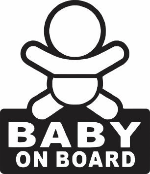 Nalepka Baby on Board T0088