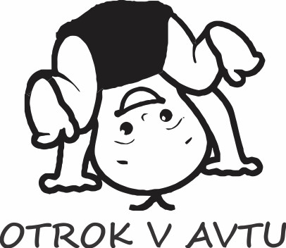 Nalepka Otrok v avtu T0130