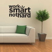 Work smart not hard A0471