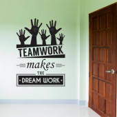 Teamwork makes the dream work A0621