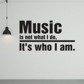 Music is not what I do