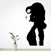 Stenska nalepka Amy Winehouse C0174