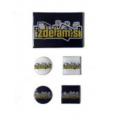 Epoksidni 3D emblem magnet z vašim motivom