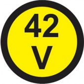 Elektro znak 42V