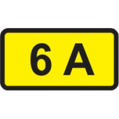 Elektro znak 6A