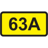 Elektro znak 63A