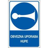 Obvezna uporaba hupe