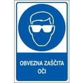 Obvezna zaščita oči