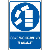 Obvezno pravilno zlaganje