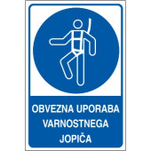 Obvezna uporaba varnostnega jopiča