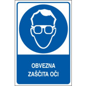 Obvezna zaščita oči