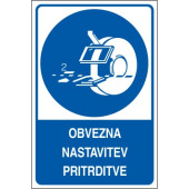 Obvezna nastavitev pritrditve