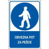 Obvezna pot za pešce